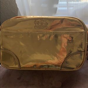 Coach makeup bag
